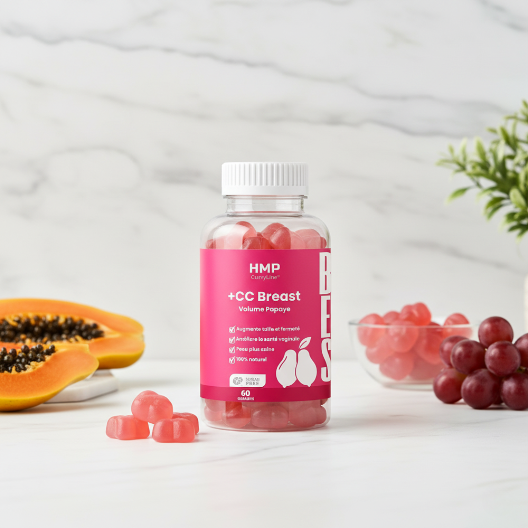 +CC Breast – Volume & Fermeté Poitrine (60 Gummies)